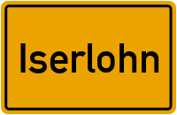 City Sign Iserlohn