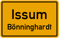Flughafenweg in IssumBönninghardt