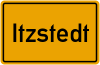 City Sign Itzstedt