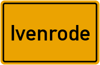 City Sign Ivenrode