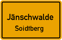 Peitzer Straße in JänschwaldeSoidtberg