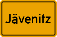Ortsschild von Gemeinde Jävenitz in Sachsen-Anhalt