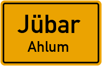 Melliner Straße in JübarAhlum