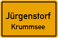 Krummsee in JürgenstorfKrummsee