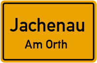 Straßen in Jachenau Am Orth