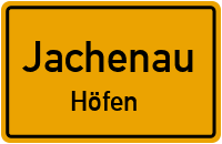 Straßen in Jachenau Höfen