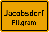 Pflaumenweg in JacobsdorfPillgram