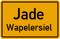 Straßenverzeichnis Jade Wapelersiel