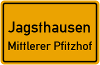 Spitzenwaldweg in JagsthausenMittlerer Pfitzhof