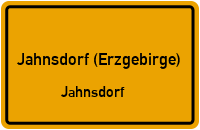 Waldstraße in Jahnsdorf (Erzgebirge)Jahnsdorf