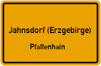 Steegenwaldstraße in Jahnsdorf (Erzgebirge)Pfaffenhain