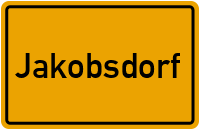 Jakobsdorf-Dorfstraße in Jakobsdorf
