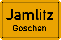 Dorfstraße in JamlitzGoschen