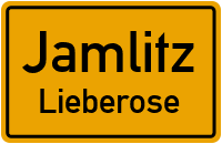 Bahnhofstraße in JamlitzLieberose