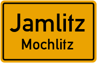 Mochlitzer Dorfstraße in JamlitzMochlitz