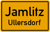 Ullersdorfer Dorfstraße in JamlitzUllersdorf