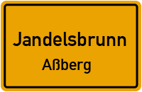 Straßen in Jandelsbrunn Aßberg