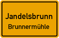 Straßen in Jandelsbrunn Brunnermühle