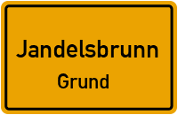 Straßen in Jandelsbrunn Grund