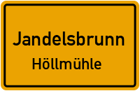 Straßen in Jandelsbrunn Höllmühle
