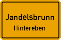 Straßen in Jandelsbrunn Hintereben