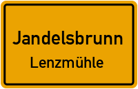Straßen in Jandelsbrunn Lenzmühle