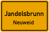 Straßen in Jandelsbrunn Neuweid