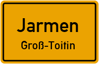 Straßen in Jarmen Groß-Toitin