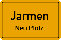 Straßen in Jarmen Neu Plötz