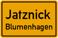 Groß Luckower Straße in JatznickBlumenhagen