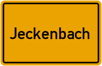 City Sign Jeckenbach
