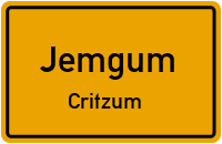 Straßen in Jemgum Critzum