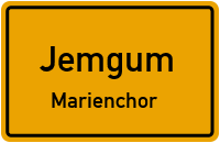 Straßen in Jemgum Marienchor