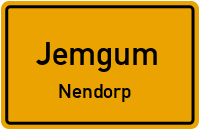 Klunderburgstraße in JemgumNendorp