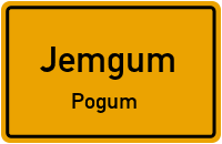 Straßen in Jemgum Pogum
