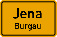 Geleitstraße in JenaBurgau