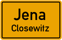 Closewitzer Straße in JenaClosewitz