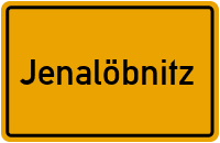 City Sign Jenalöbnitz