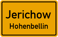 Schloßstraße in JerichowHohenbellin