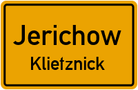 Gasse in JerichowKlietznick