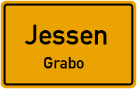 Graboer Dorfstraße in JessenGrabo