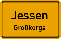 Großkorgaer Dorfstr. in JessenGroßkorga