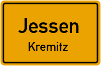 Kremnitz Dorfstraße in JessenKremitz