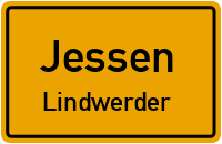 Lindwerder Waldweg in JessenLindwerder