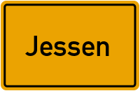 Ortsschild Jessen