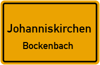 Straßen in Johanniskirchen Bockenbach