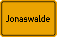 City Sign Jonaswalde