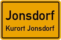 Hainstraße in JonsdorfKurort Jonsdorf
