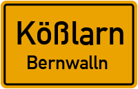 Straßenverzeichnis Kößlarn Bernwalln