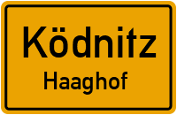 Straßenverzeichnis Ködnitz Haaghof